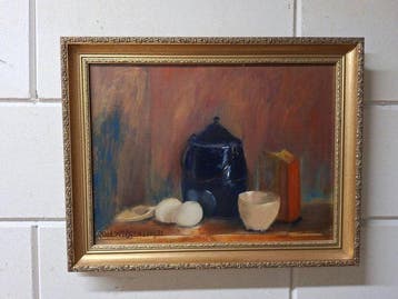 Rudi Wilgenburg (XX) - Stillleven, Antiek en Kunst