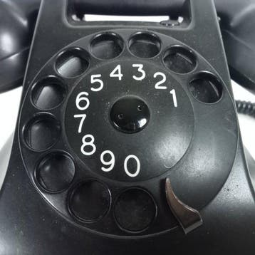Ericsson Rijen PTT - 1950s - Analoge telefoon - Bakeliet -, Antiek en Kunst