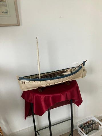 Objets maritimes - Liverpool reddingsboot Nr 14 - Bois,
