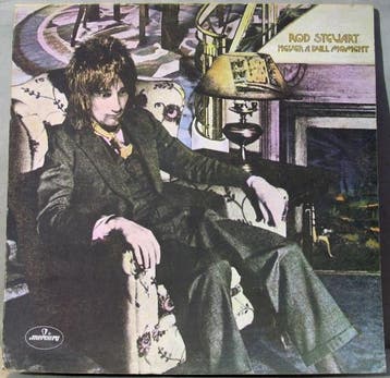 Rod Stewart - Never A Dull Moment (LP 1973 UK), Cd's en Dvd's, Verzenden, Zo goed als nieuw