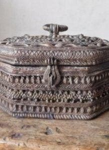 France & Son - Sculpture, Porta gioiei del 1800 in bronzo -