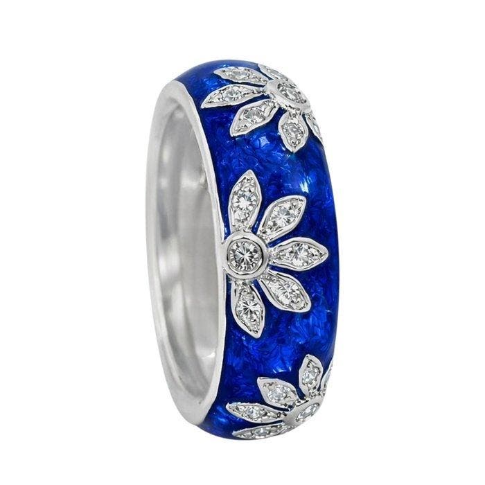 Other brand - Ring - 18 karaat Witgoud, Exclusieve Hidalgo, Bijoux, Sacs & Beauté, Bagues