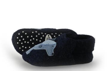 Living Kitzbuhel Pantoffels Jongens in maat 21 Blauw, Kinderen en Baby's, Kinderkleding | Schoenen en Sokken, Verzenden, Jongen of Meisje
