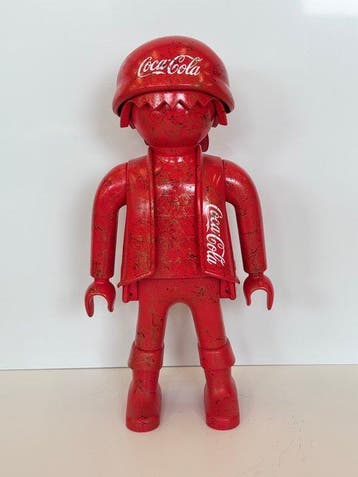 Rob VanMore - Playmobil VANMORE Coca-Cola XXL - 63cm