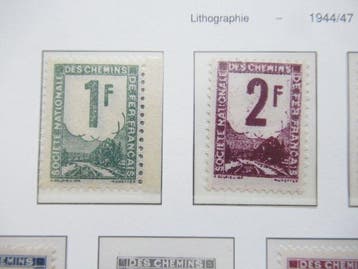 France 1944/1947 - Cote 2820€, colis postaux, superbe et