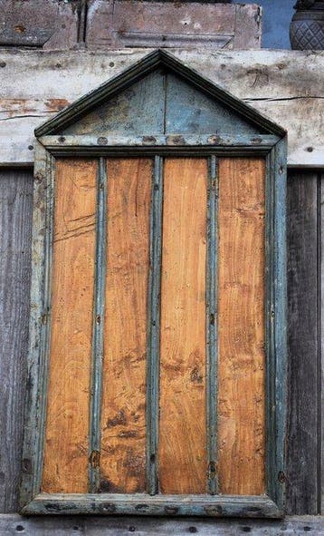 Altarino - Kiosk als plaatsaanduiding - 50 × 88 cm - Hout -