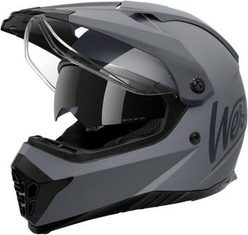 Crosshelm ECE 22.06 Matgrijs | Retour Deal | 54% KORTING, Verzenden
