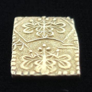 Japon. Meiji Emperor. 2 Bu Kin (Ni Bu Ban Kin) 1868 - 1869