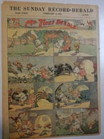 Mr. Twee Deedle - Uncle Mun - 6 Krantenpaginas en strips -, Boeken, Nieuw