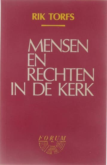 Mensen en rechten in de kerk / Forumreeks / nr. 12 R. Torfs, Boeken, Verzenden, Zo goed als nieuw, R. Torfs