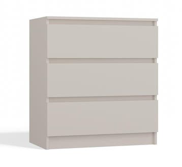 Ladekast creme 3 lades Creme (Slaapkamer), Huis en Inrichting, Kasten | Ladekasten, Verzenden, Nieuw, 50 tot 100 cm, 3 of 4 laden