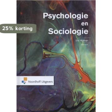 Psychologie en sociologie 9789001816834 Ella Wijsman, Boeken, Verzenden, Gelezen, Ella Wijsman