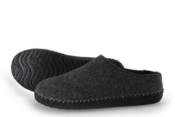 Mols Pantoffels in maat 39 Grijs, Verzenden, Mols, Zo goed als nieuw, Pantoffels of Sloffen