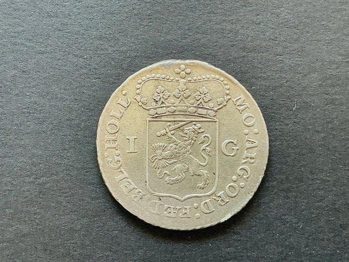 Nederland, Holland Generaliteitsgulden 1792 (Zonder, Postzegels en Munten, Munten | Nederland