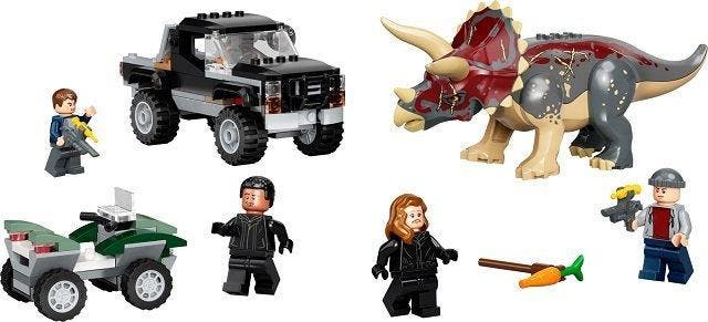 Lego Set - 76950 - Jurassic World - Agguato del Triceratopo, Kinderen en Baby's, Speelgoed | Duplo en Lego