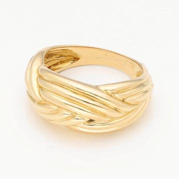 Ring - 18 karaat Geel goud, Handtassen en Accessoires, Ringen, Nieuw