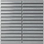 Wand Mozaïek Tegels Kitkat Factory Keramiek Lichtgrijs -..., Nieuw, Ophalen of Verzenden, 20 tot 40 cm, 10 m² of meer