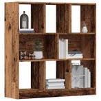 vidaXL Boekenkast 97,5x29,5x100 cm bewerkt hout oud, Verzenden, Nieuw