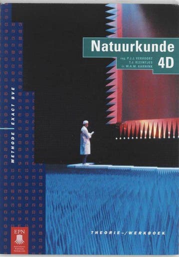 Natuurkunde 4D Theorie-/werkboek 9789011052994, Verzenden, Gelezen, P.J.J. Vervoort