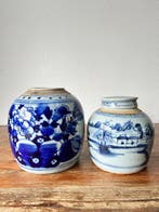 Pot (2) - Porselein - Gemberpot - Swatow, Antiek en Kunst