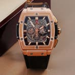Hublot - Spirit of Big Bang King Gold Chronograph -, Handtassen en Accessoires, Horloges | Heren, Nieuw