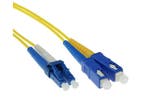 ACT OS2 Glasvezelpatchkabel 1 meter – LC/SC Singlemode 9/125, Computers en Software, Ophalen of Verzenden, Nieuw
