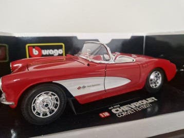 Bburago 1:18 - Modelauto - Chevrolet Corvette C1 (1957), Nieuw