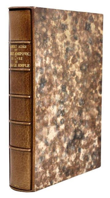 Albert Adès & Albert Josipovici / Henri Le Riche - Le livre