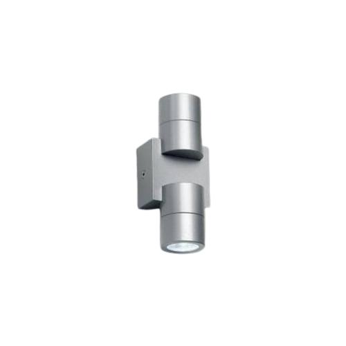 Delta Light Mc2 Wand Tuinverlichting Lichtgrijs - Wandlamp, Huis en Inrichting, Lampen | Wandlampen, Zo goed als nieuw, Metaal