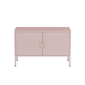 Lendo Online Meuble TV 100x40x65 cm Métal Rose, Nieuw
