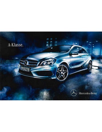 2013 MERCEDES BENZ A KLASSE BROCHURE DUITS, Nieuw