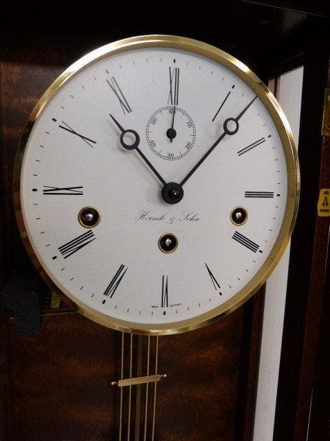 Regulateur - Hout, Messing - 1990-2000, Antiquités & Art, Antiquités | Horloges