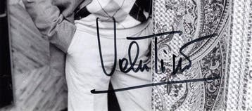 Valentino – Signed Photo – Fashion Designer - Foto, Nieuw
