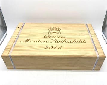 2015 Chateau Mouton Rothschild - Pauillac 1er Grand Cru, Verzamelen, Wijnen, Nieuw