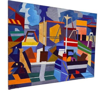 Armand Meffre (1929–2009) - Quai IV - Sète 2001