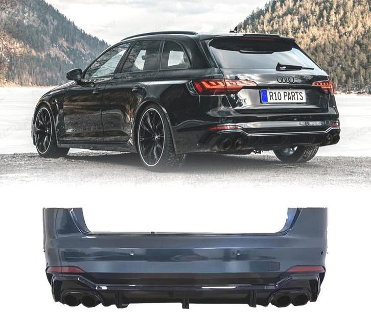 PARE-CHOCS ARRIÈRE AUDI A4 17-20 LOOK RS4 ABT, Auto-onderdelen, Carrosserie, Verzenden