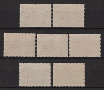 Belgique 1934 - série Ridder - OBP/COB 394/00, Timbres & Monnaies