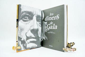 Salvador Dalí & J. Peter Moore - Les dîners de Gala - 1973