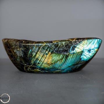 Natuurlijke labradoriet schelp – intensiever blauw, Verzamelen