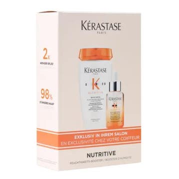 Kérastase Nutritive Bundel Shampoo + Serum, Verzenden, Nieuw, Shampoo of Conditioner