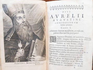 Saint Augustin - D’Aurelii Augustini Hippon. Episcopi Lib, Antiquités & Art