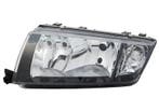 Skoda Fabia 2000-2007 Zwart Koplamp Links (Koplampen), Verzenden, Nieuw, Skoda
