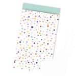 5x Cadeauzakje Confetti MultiColor 12x19cm (Per 5 stuks), Divers, Ophalen of Verzenden, Cadeauzakje