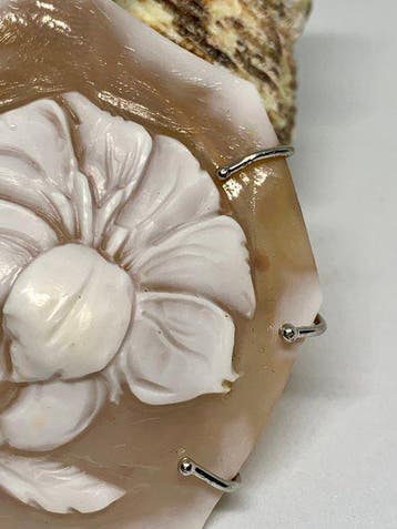 Zilver - Cameo - Hanger met camee