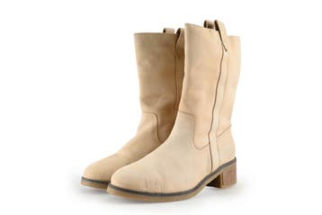 Sacha Laarzen in maat 41 Beige, Kleding | Dames, Schoenen, Hoge laarzen, Verzenden, Beige, Sacha