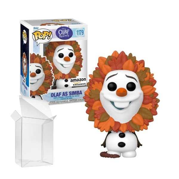 Funko POP!  Olaf Present - Olaf as Simba #1179 Amazon, Verzamelen, Poppetjes en Figuurtjes, Nieuw, Verzenden