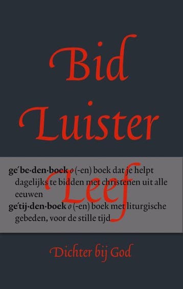 BID, LUISTER, LEEF 9789058040749 Heleen Dekens, Verzenden, Gelezen, Heleen Dekens
