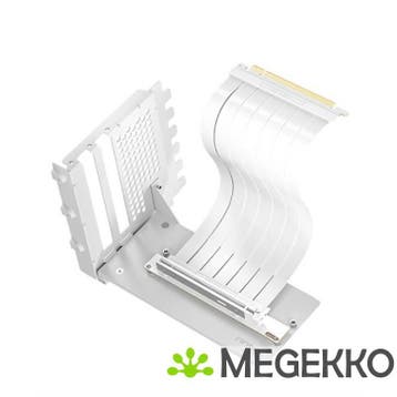 Antec PCI-E 5.0 White 200mm Riser Cable & Vertical Bracket, Computers en Software, Verzenden, Nieuw