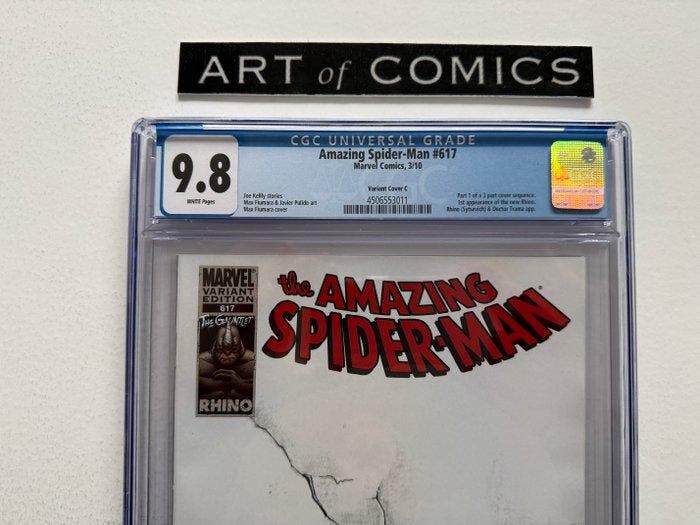 The Amazing Spider-Man #617 - 1st Appearance of New Rhino -, Livres, BD | Comics