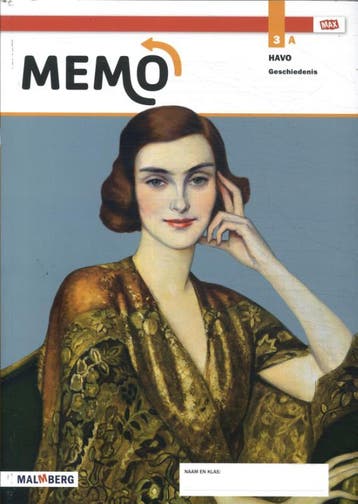 leerjaar 3 havo geschiedenis / Memo / Leeropdrachtenboek A, Boeken, Verzenden, Zo goed als nieuw